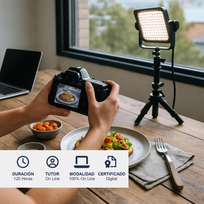 Fotografía Gastronómica para Redes Sociales